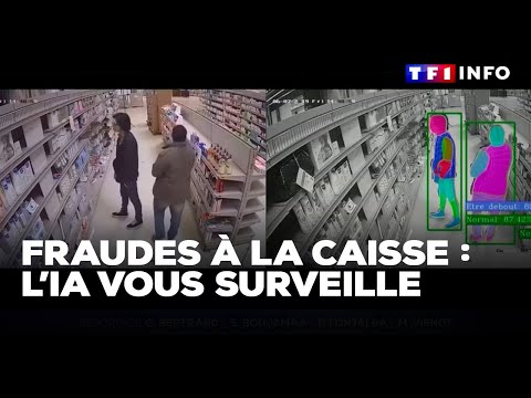 Fraudes à la caisse : l'IA vous surveille｜TF1 INFO